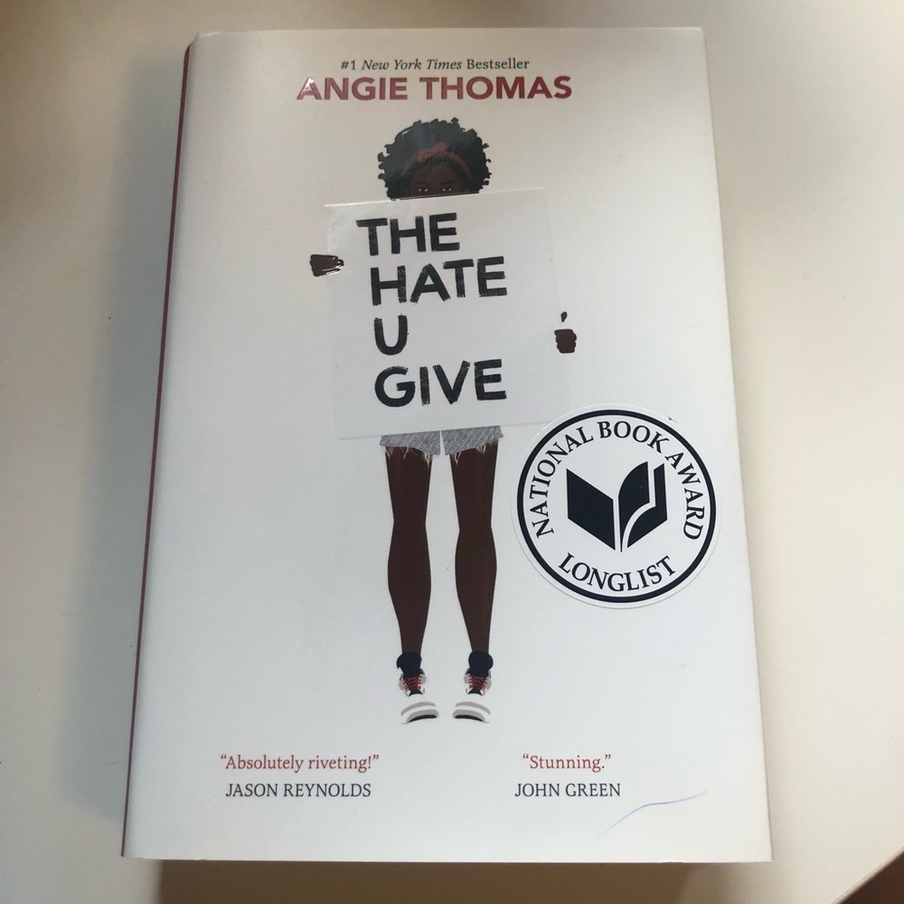 The Hate U Give Hardcover Book
